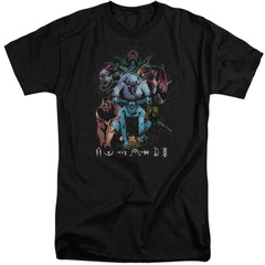 Shazam Movie Sins Men's 18/1 Tall Cotton SS T