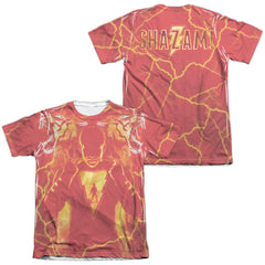 Shazam Movie Whats Inside Sub (Front/Back Print) Men's Regular Fit Poly Cotton SS T