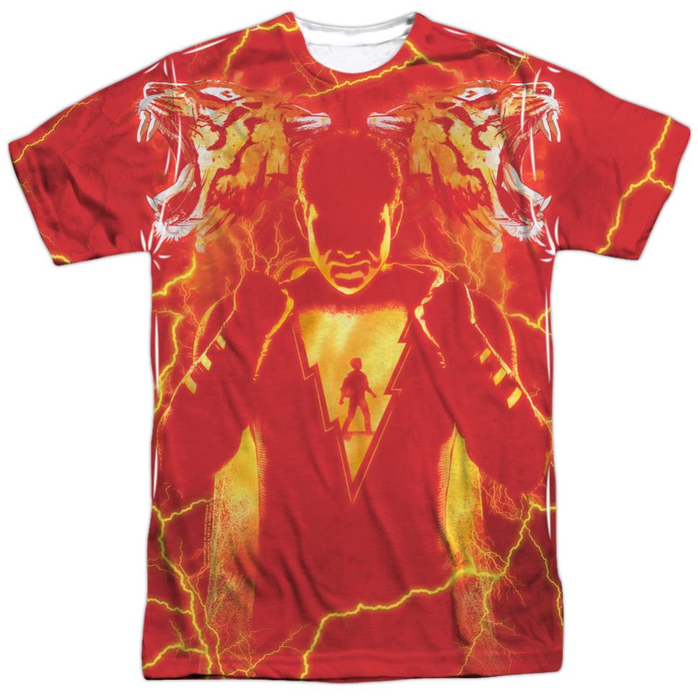 Shazam Movie Whats Inside Sub Men's Regular Fit Polyester SS T