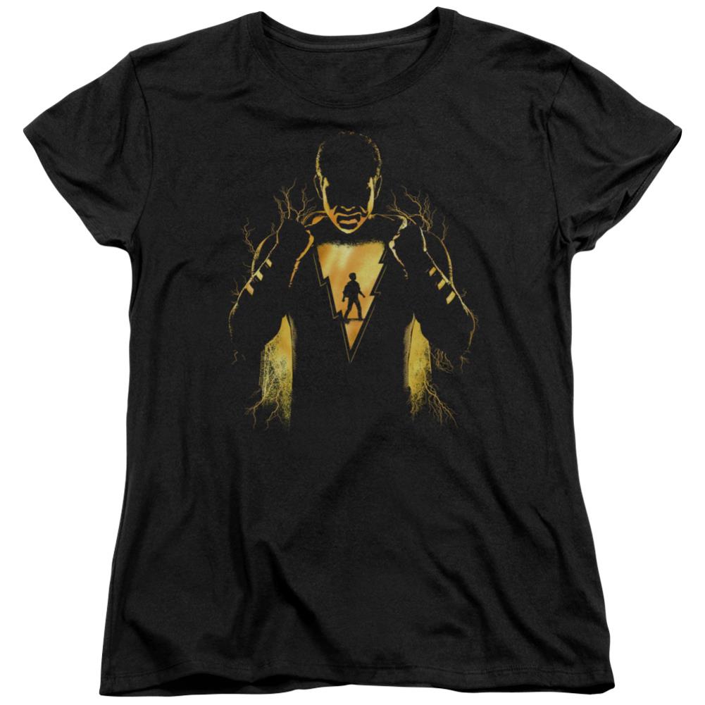 Shazam Movie Whats Inside Women's 18/1 Cotton SS T