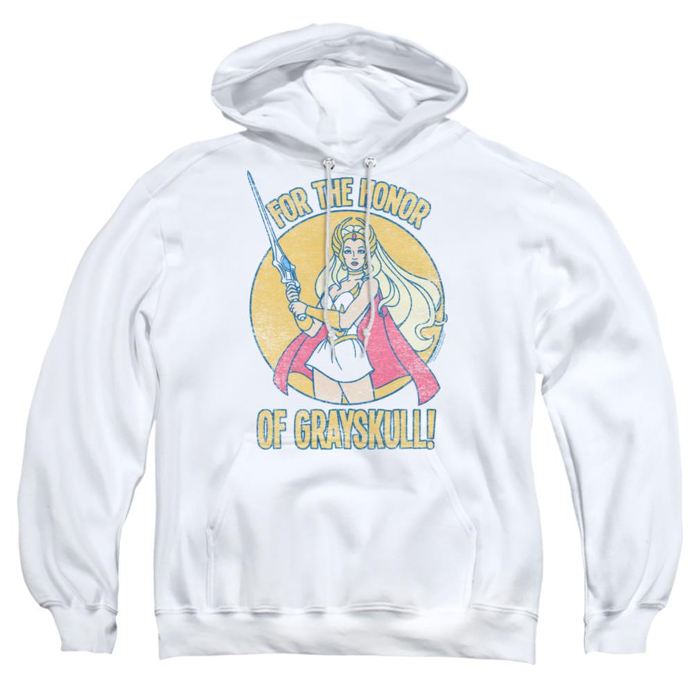 She-Ra Honor Of Grayskull Men's Pull-Over 75 25 Poly Hoodie