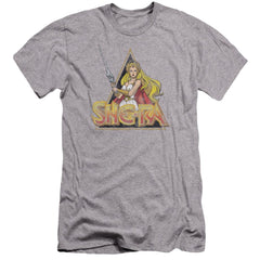 She-Ra Rough Ra Men's Ultra-Soft 30/1 Cotton Slim Short-Sleeve T-Shirt