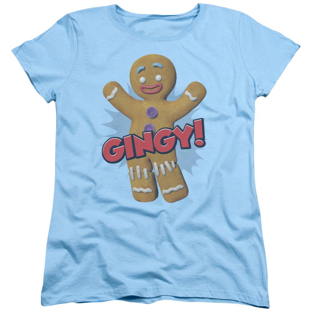 Shrek Gingy Women's 18/1 Cotton Short-Sleeve T-Shirt