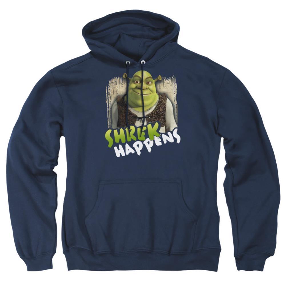 Shrek Happens Men's Pull-Over 75 25 Poly Hoodie