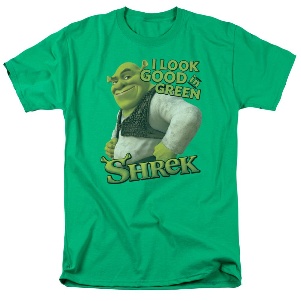 Shrek Looking Good Men's 18/1 Cotton Short-Sleeve T-Shirt