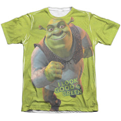Shrek Trio Men's Regular Fit Poly Cotton Short-Sleeve T-Shirt