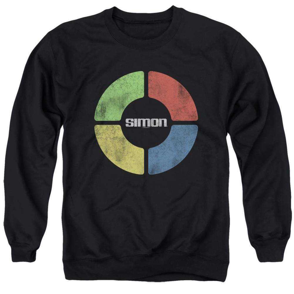 Simon Simple Simon Men's Crewneck 50 50 Poly Long-Sleeve T-Shirt