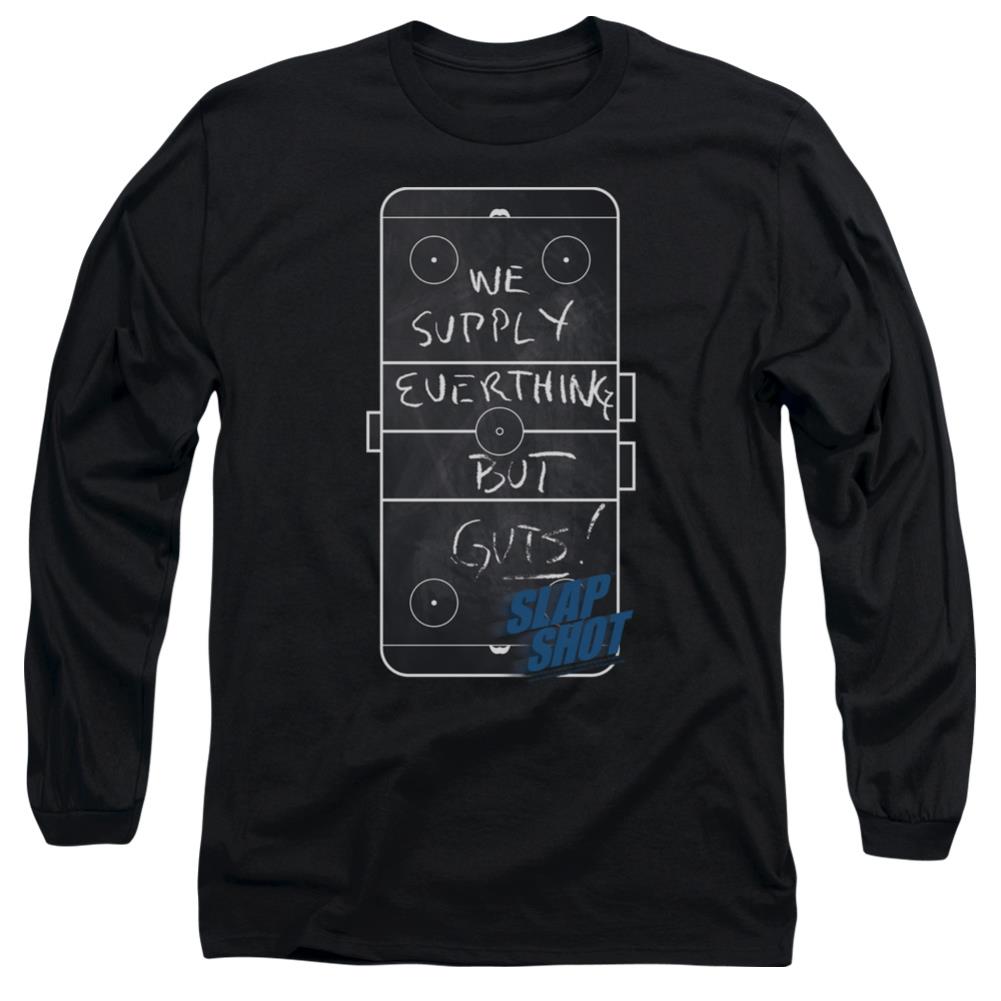 Slap Shot Chalkboard Men's 18/1 Cotton Long-Sleeve T-Shirt