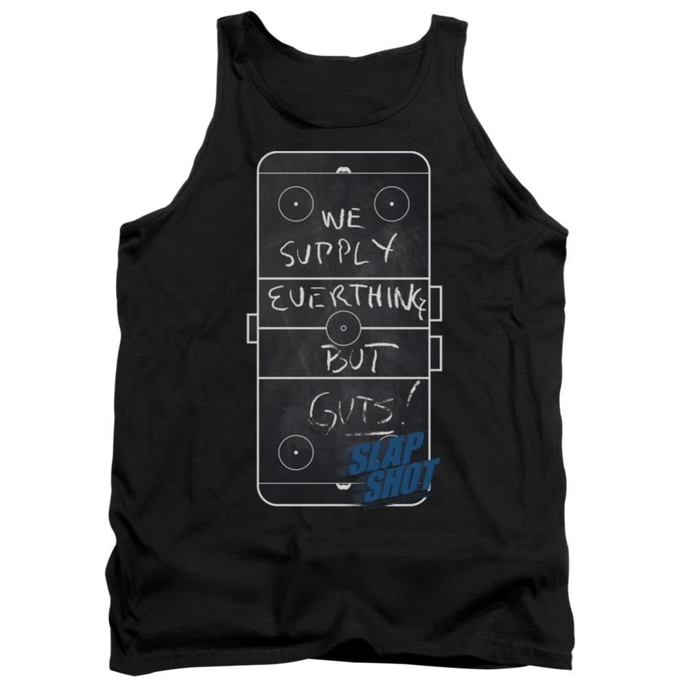 Slap Shot Chalkboard Men's 18/1 Cotton Tank Top