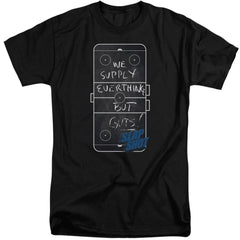 Slap Shot Chalkboard Men's 18/1 Tall Cotton Short-Sleeve T-Shirt