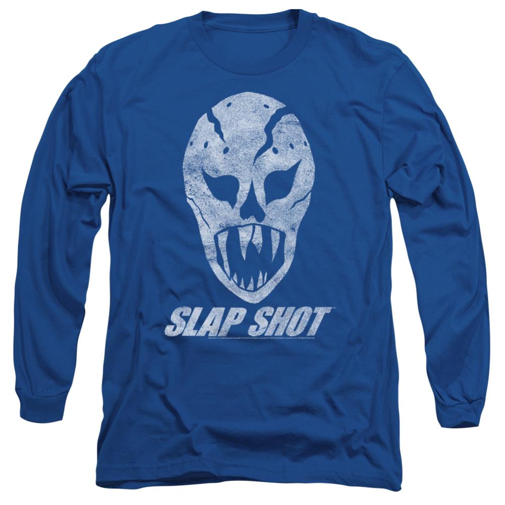 Slap Shot The Mask Men's 18/1 Cotton Long-Sleeve T-Shirt