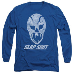 Slap Shot The Mask Men's 18/1 Cotton Long-Sleeve T-Shirt