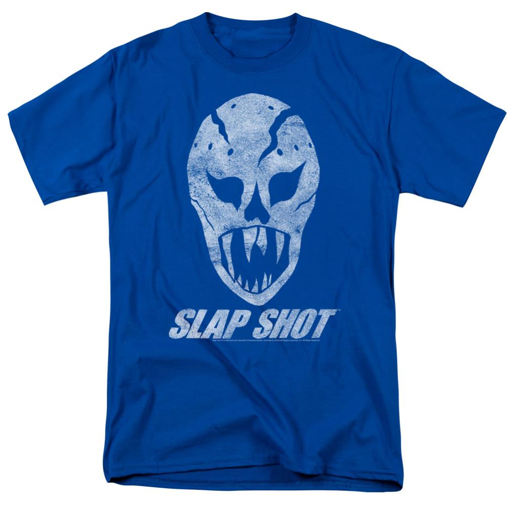 Slap Shot The Mask Men's 18/1 Cotton Short-Sleeve T-Shirt