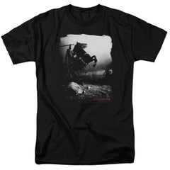 Sleepy Hollow Foggy Night Men's 18/1 Cotton Short-Sleeve T-Shirt