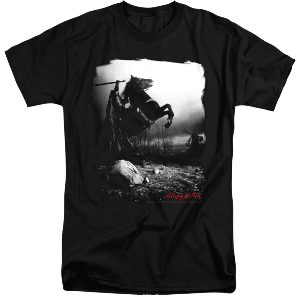 Sleepy Hollow Foggy Night Men's 18/1 Tall Cotton Short-Sleeve T-Shirt