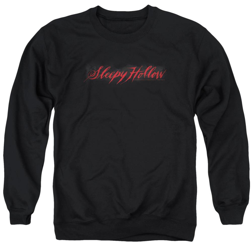 Sleepy Hollow Logo Men's Crewneck 50 50 Poly Long-Sleeve T-Shirt
