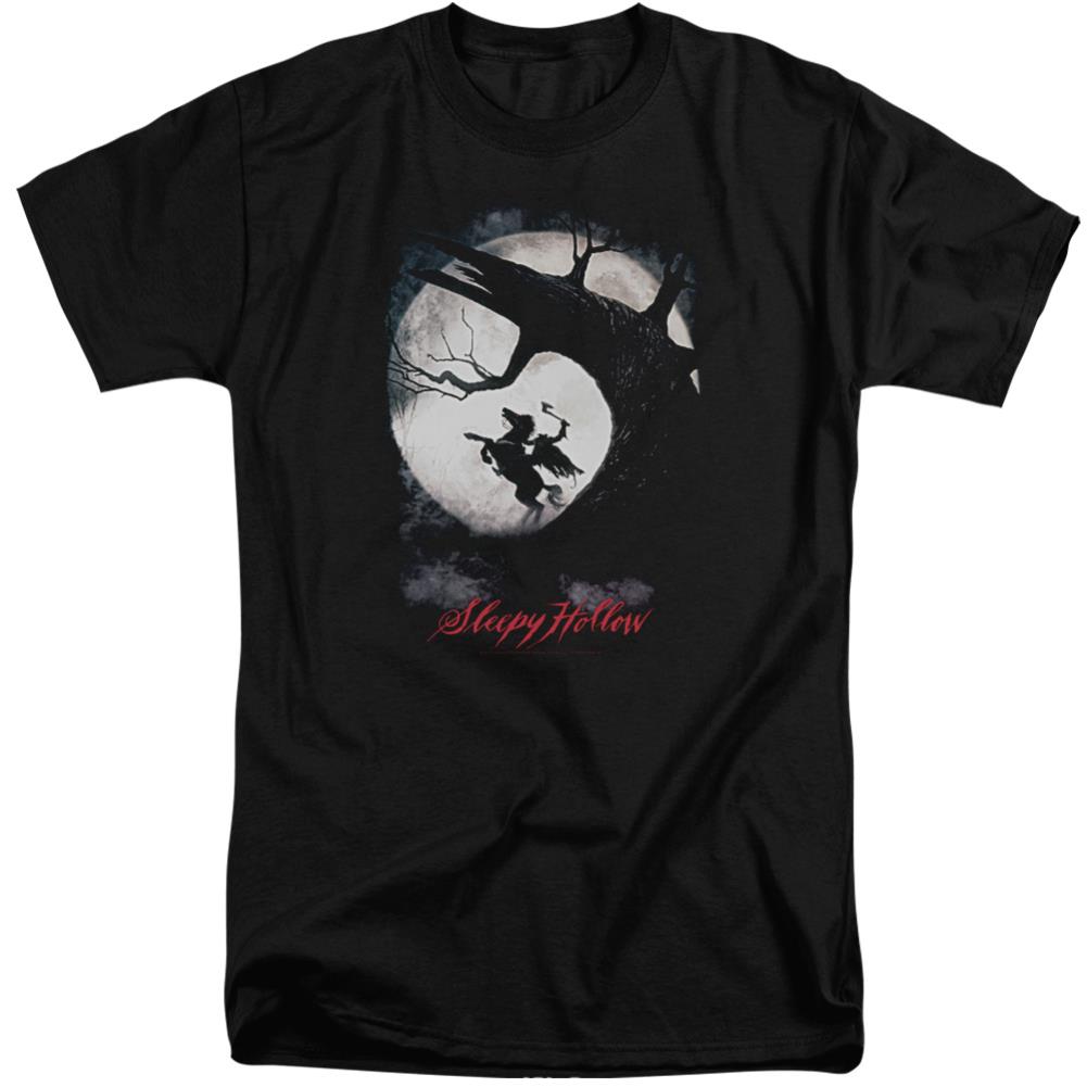Sleepy Hollow Poster Men's 18/1 Tall Cotton Short-Sleeve T-Shirt