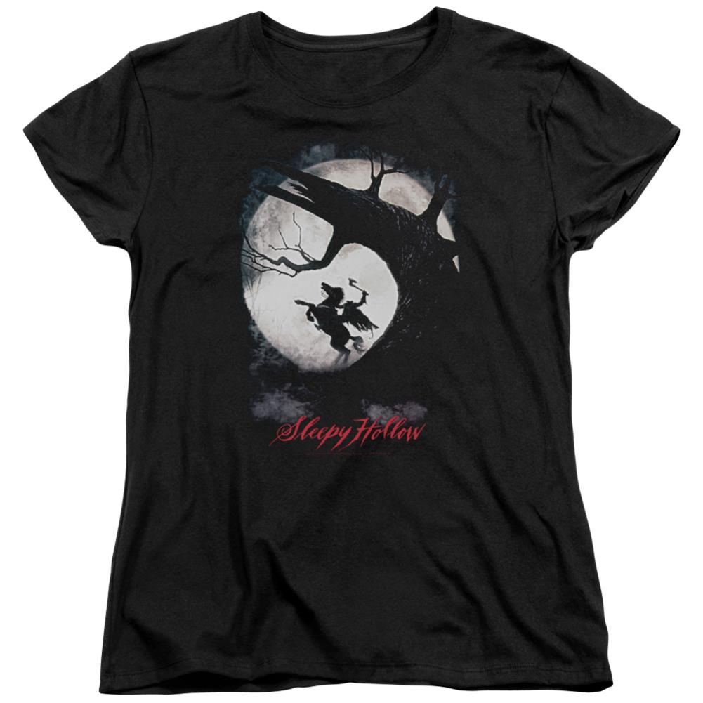 Sleepy Hollow Poster Women's 18/1 Cotton Short-Sleeve T-Shirt