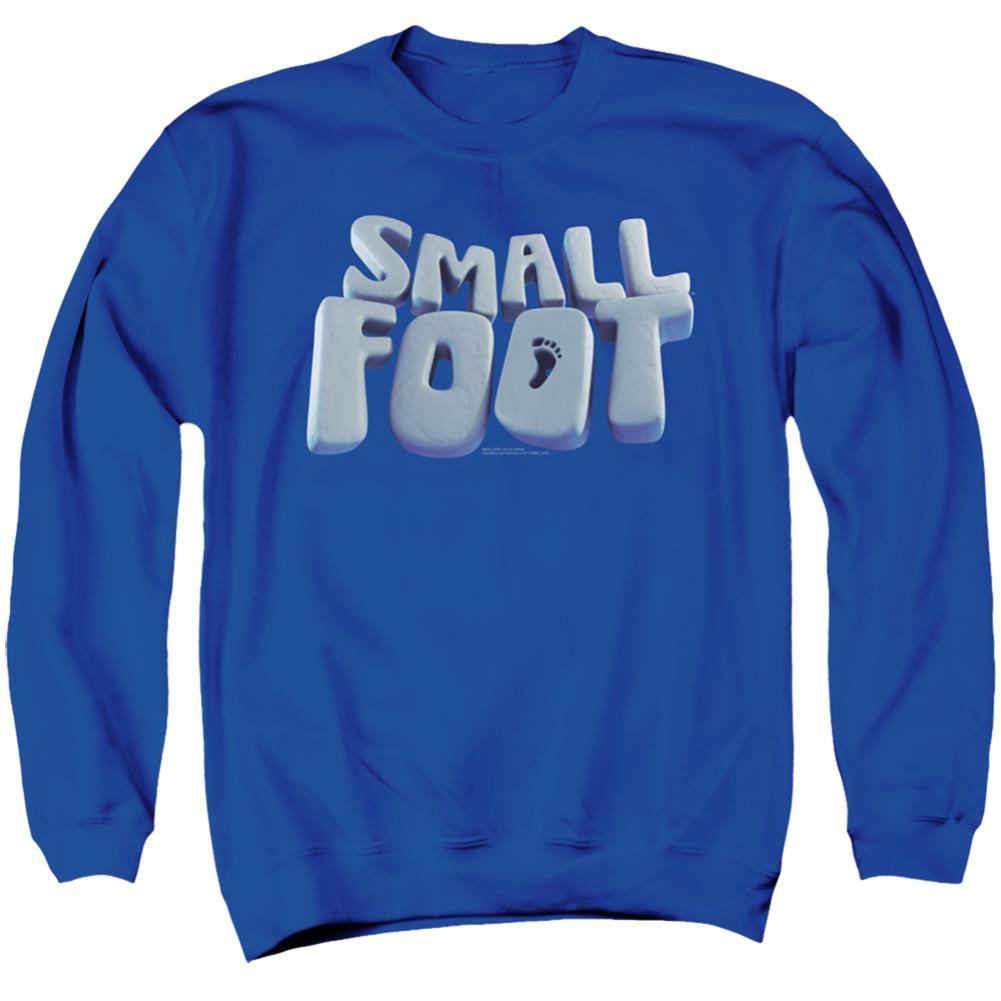 Smallfoot Smallfoot Logo Men's Crewneck 50 50 Poly Long-Sleeve T-Shirt