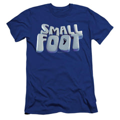 Smallfoot Smallfoot Logo Men's Ultra-Soft 30/1 Cotton Slim Short-Sleeve T-Shirt