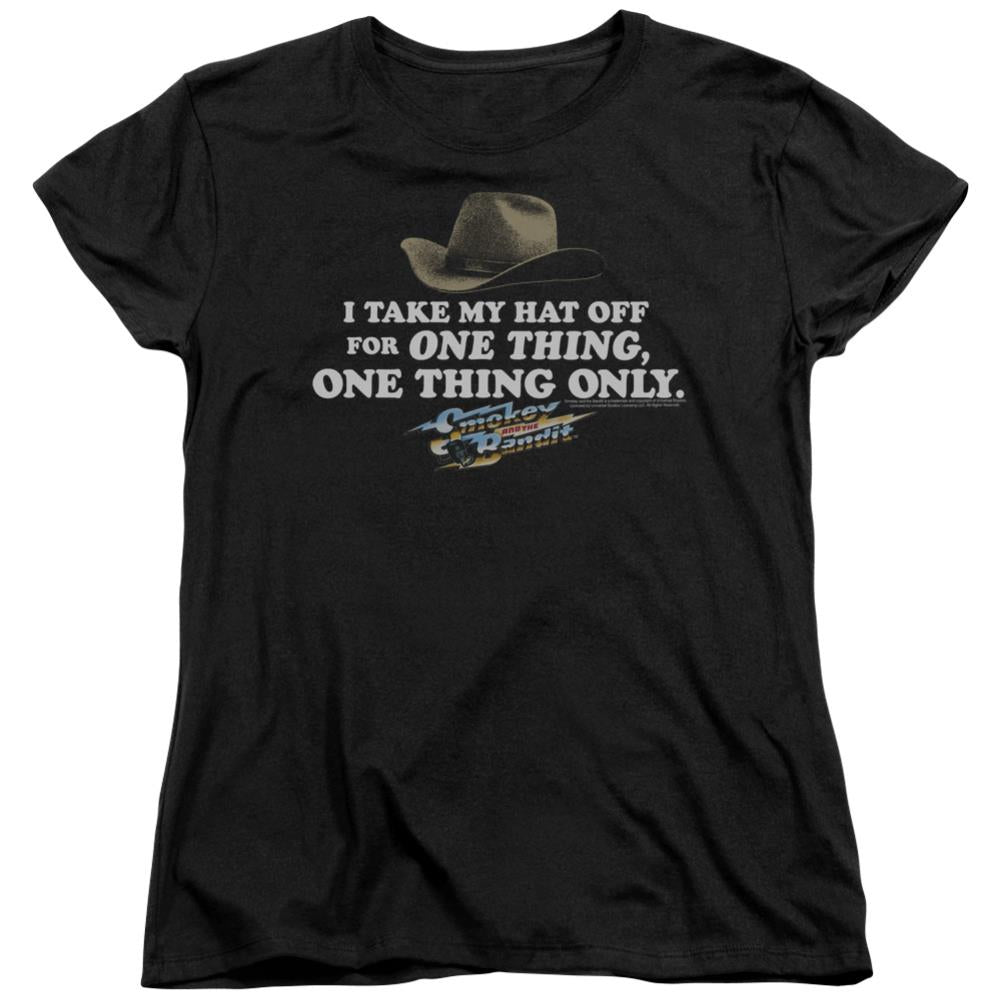 Smokey And The Bandit Hat Women's 18/1 Cotton Short-Sleeve T-Shirt