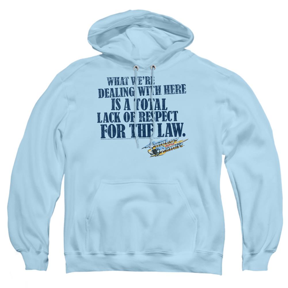 Smokey And The Bandit Lack Of Respect Men's Pull-Over 75 25 Poly Hoodie