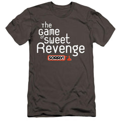 Sorry Sweet Revenge Men's Ultra-Soft 30/1 Cotton Slim Short-Sleeve T-Shirt