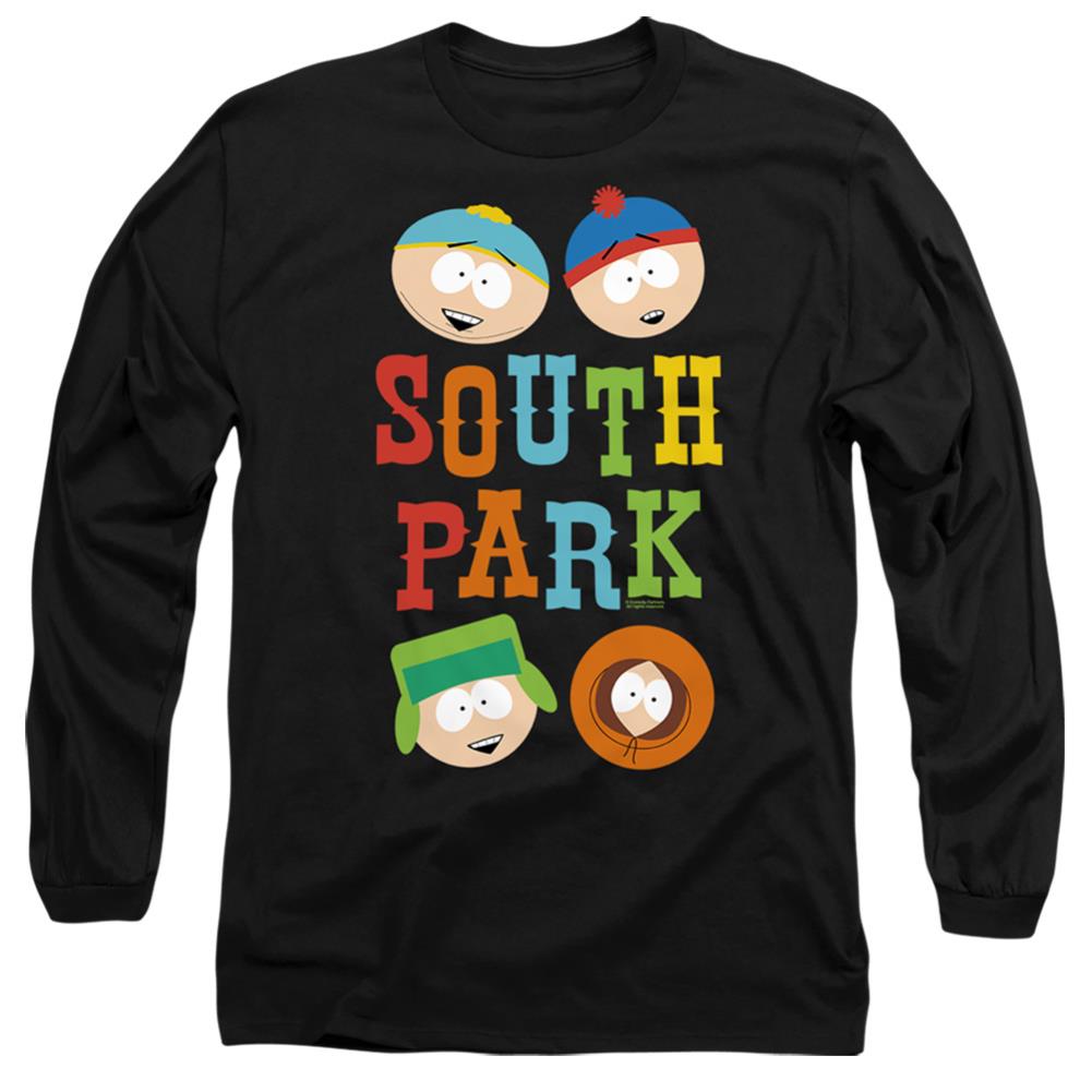 South Park Best Buds Men's 18/1 Cotton Long-Sleeve T-Shirt