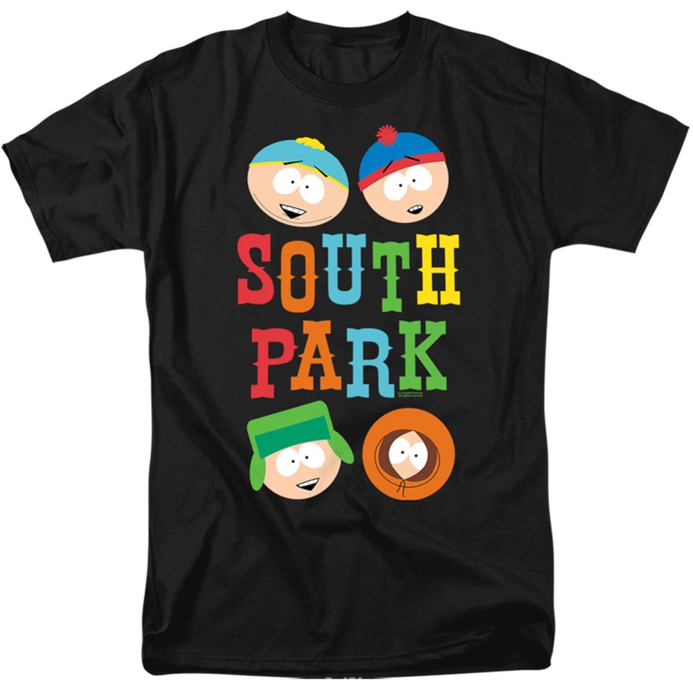 South Park Best Buds Men's 18/1 Cotton Short-Sleeve T-Shirt