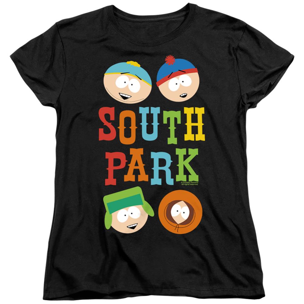 South Park Best Buds Women's 18/1 Cotton Short-Sleeve T-Shirt
