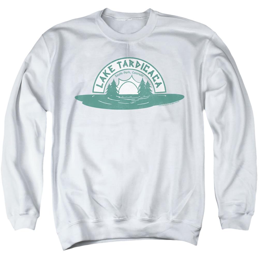 South Park Camp Counselor Men's Crewneck 50 50 Poly Long-Sleeve T-Shirt