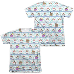 South Park Chef Vibing (Front/Back Print) Men's Regular Fit Poly Cotton Short-Sleeve T-Shirt