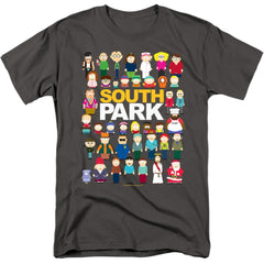 South Park Full Cast Men's 18/1 Cotton Short-Sleeve T-Shirt