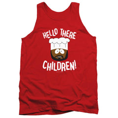 South Park Hello There Children Men's 18/1 Cotton Tank Top