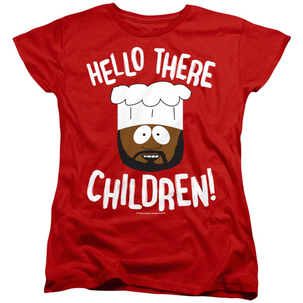South Park Hello There Children Women's 18/1 Cotton Short-Sleeve T-Shirt