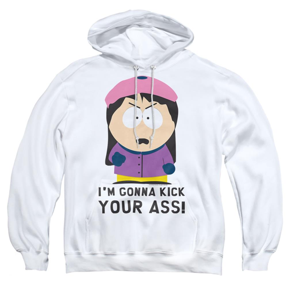 South Park Im Gonna Kick Your Ass Men's Pull-Over 75 25 Poly Hoodie