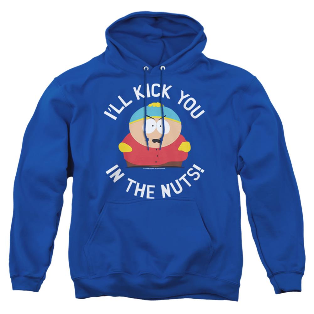 South Park Kick You In The Nuts Men's Pull-Over 75 25 Poly Hoodie