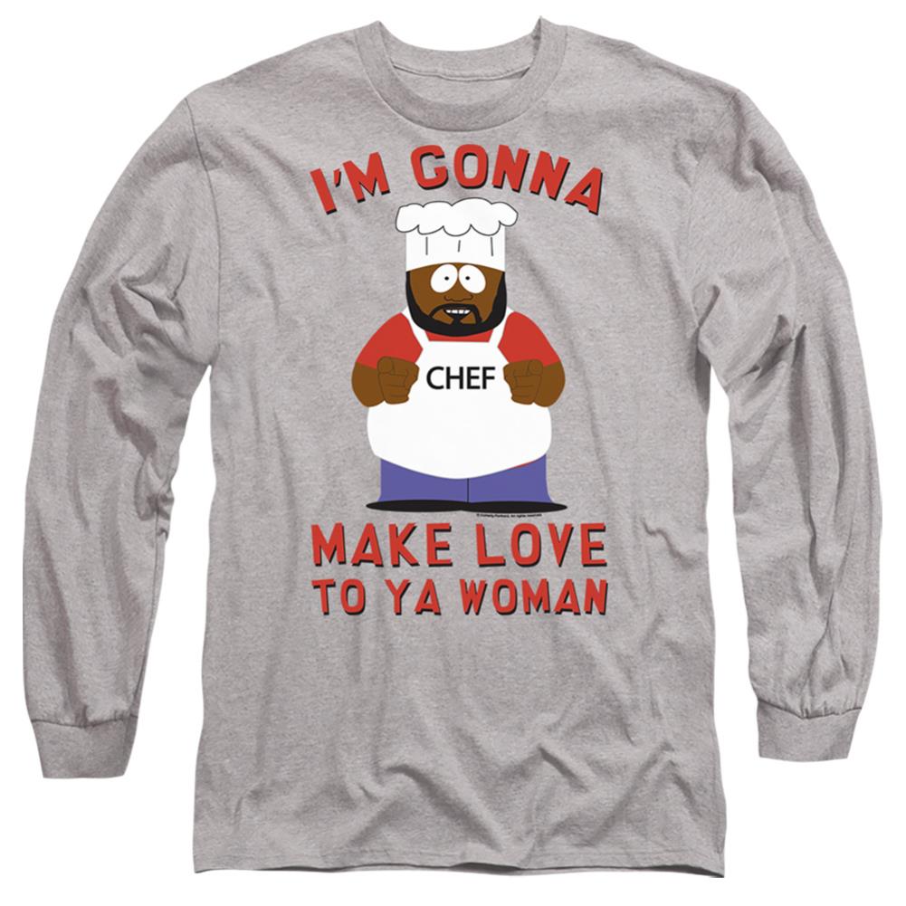 South Park Make Love Men's 18/1 Cotton Long-Sleeve T-Shirt