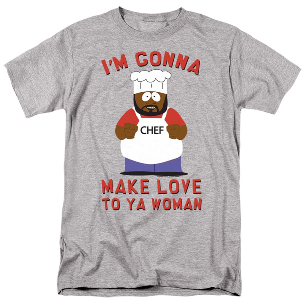 South Park Make Love Men's 18/1 Cotton Short-Sleeve T-Shirt