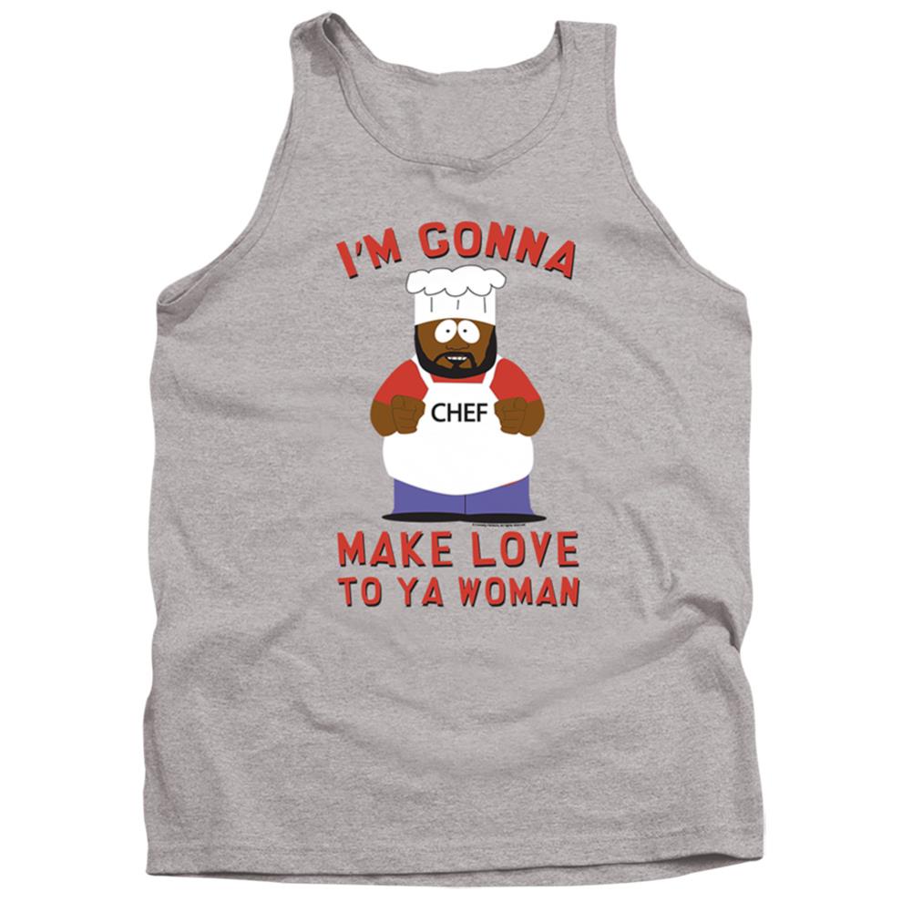 South Park Make Love Men's 18/1 Cotton Tank Top