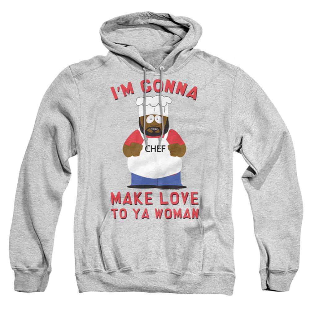 South Park Make Love Men's Pull-Over 75 25 Poly Hoodie