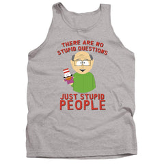 South Park No Stupid Questions Men's 18/1 Cotton Tank Top