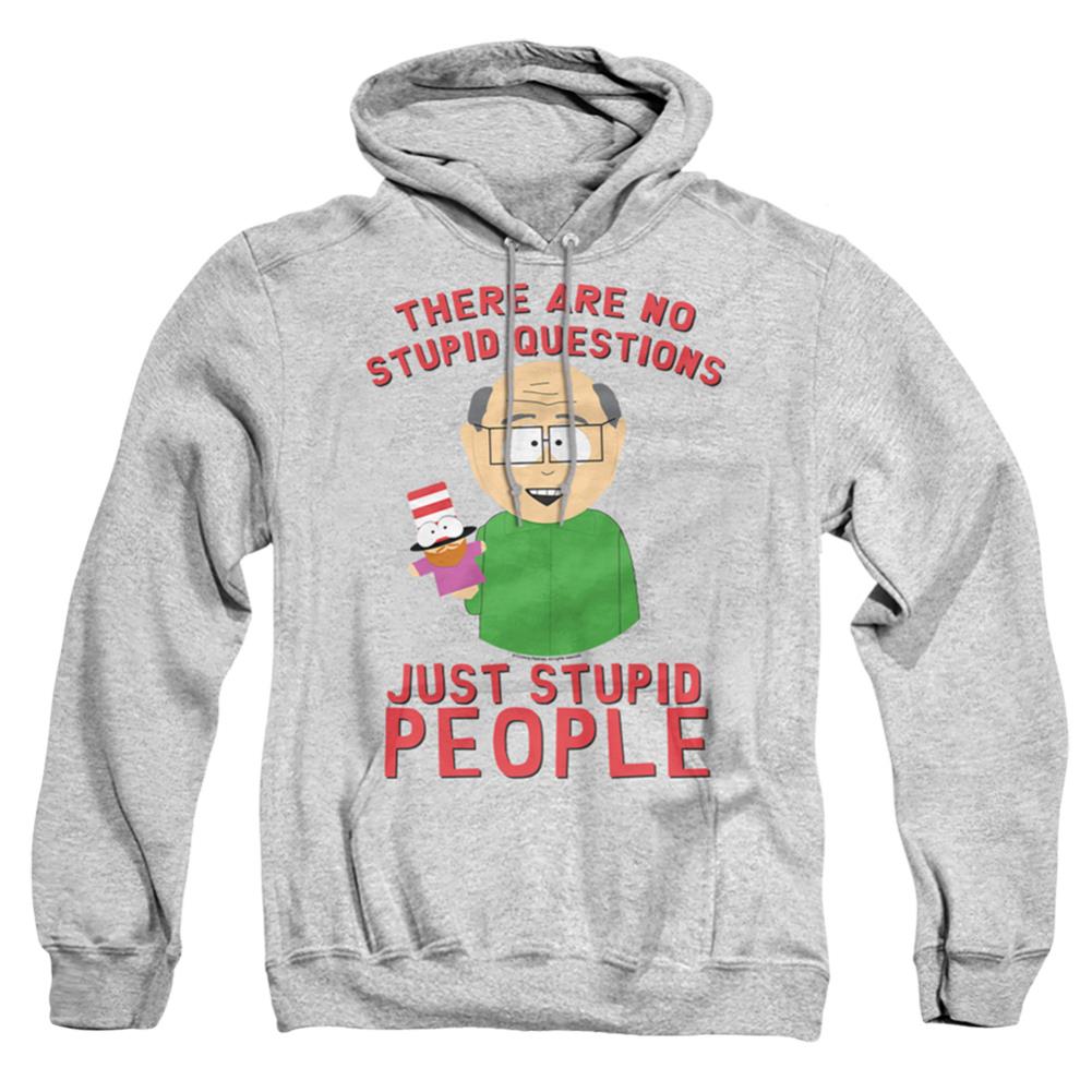 South Park No Stupid Questions Men's Pull-Over 75 25 Poly Hoodie