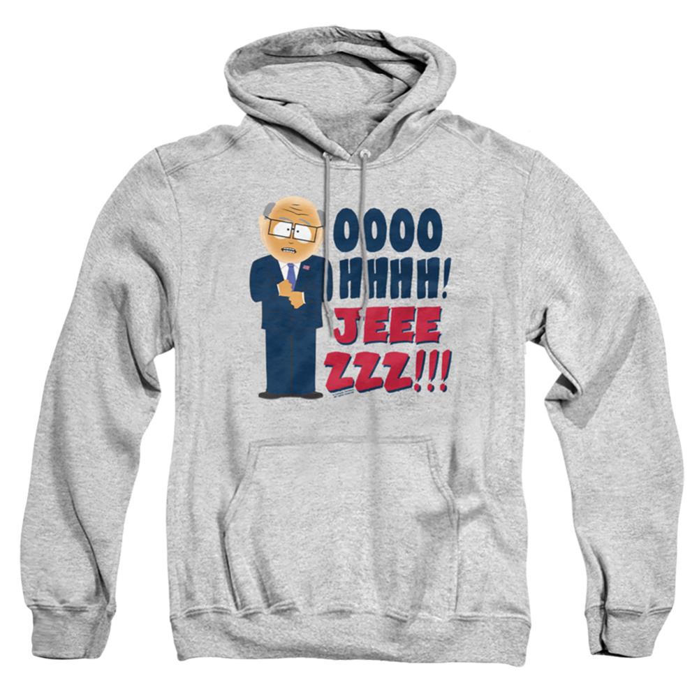 South Park Oh Jeez Men's Pull-Over 75 25 Poly Hoodie