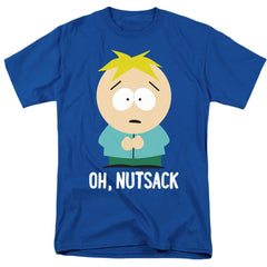 South Park Oh Nutsack Men's 18/1 Cotton Short-Sleeve T-Shirt