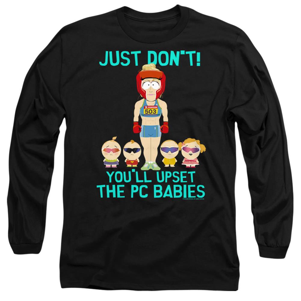 South Park Pc Babies Men's 18/1 Cotton Long-Sleeve T-Shirt