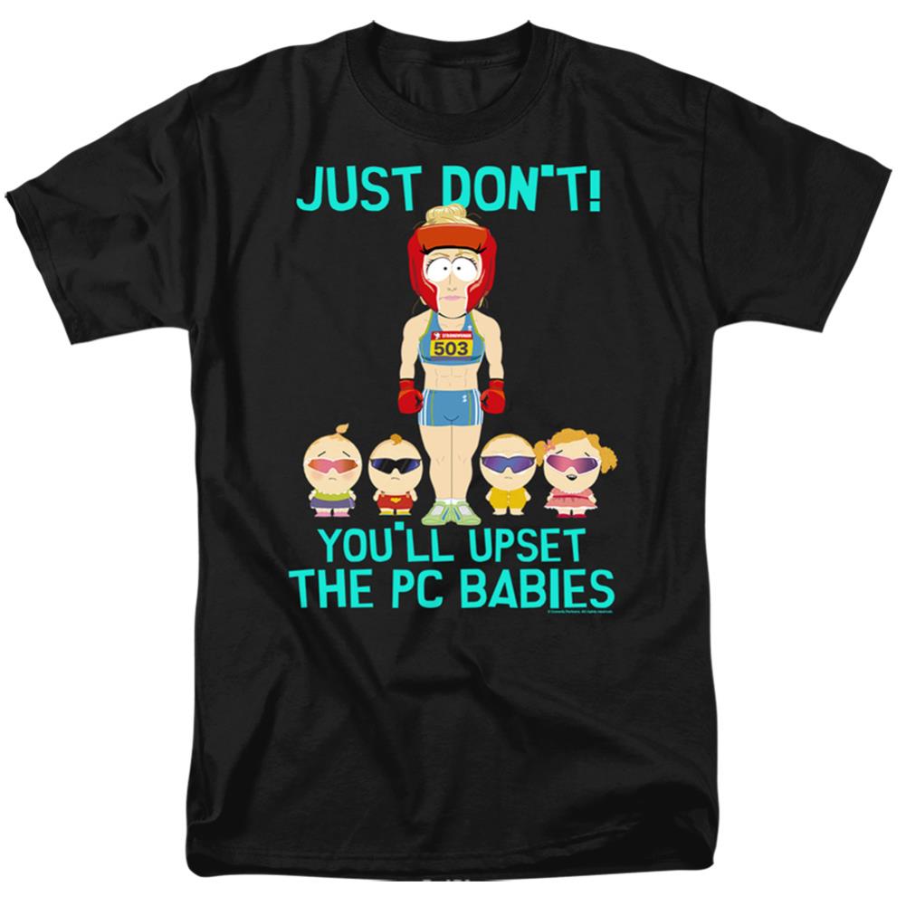 South Park Pc Babies Men's 18/1 Cotton Short-Sleeve T-Shirt