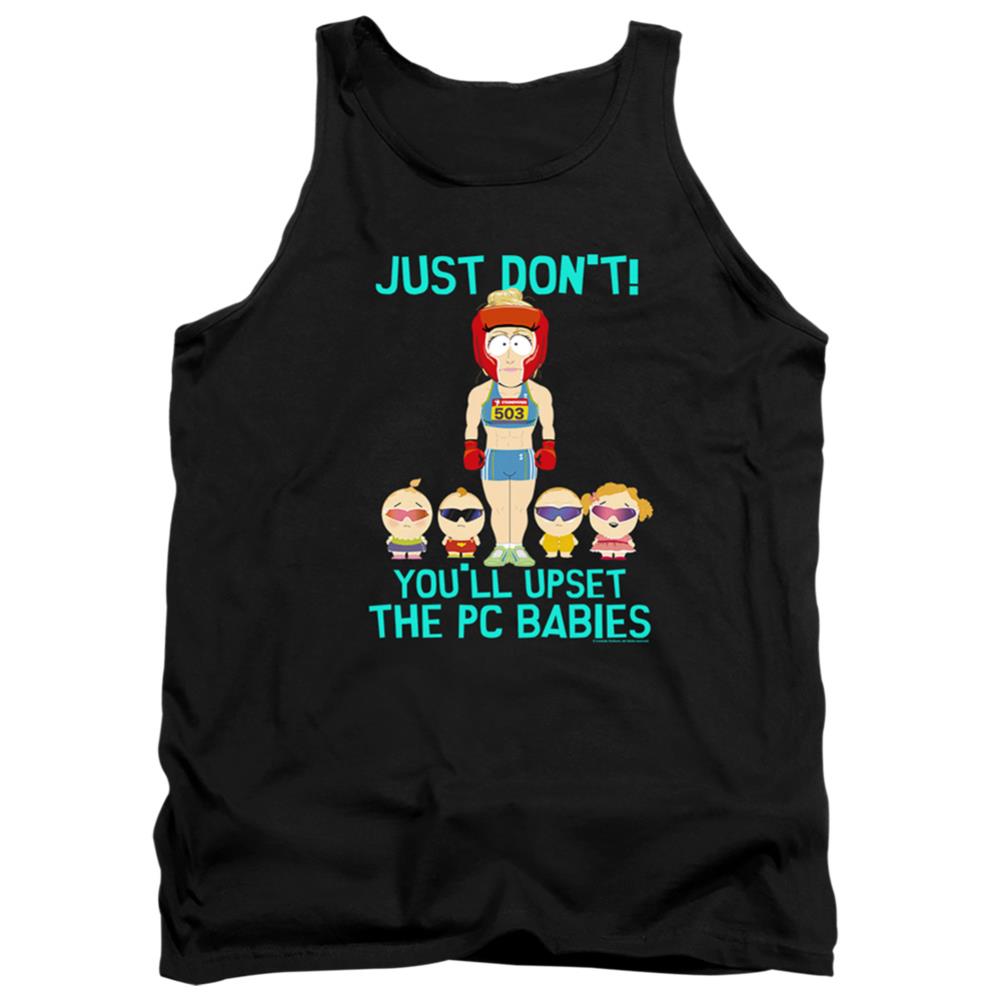 South Park Pc Babies Men's 18/1 Cotton Tank Top