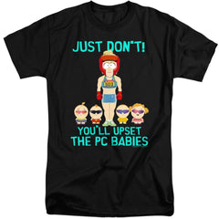 South Park Pc Babies Men's 18/1 Tall Cotton Short-Sleeve T-Shirt