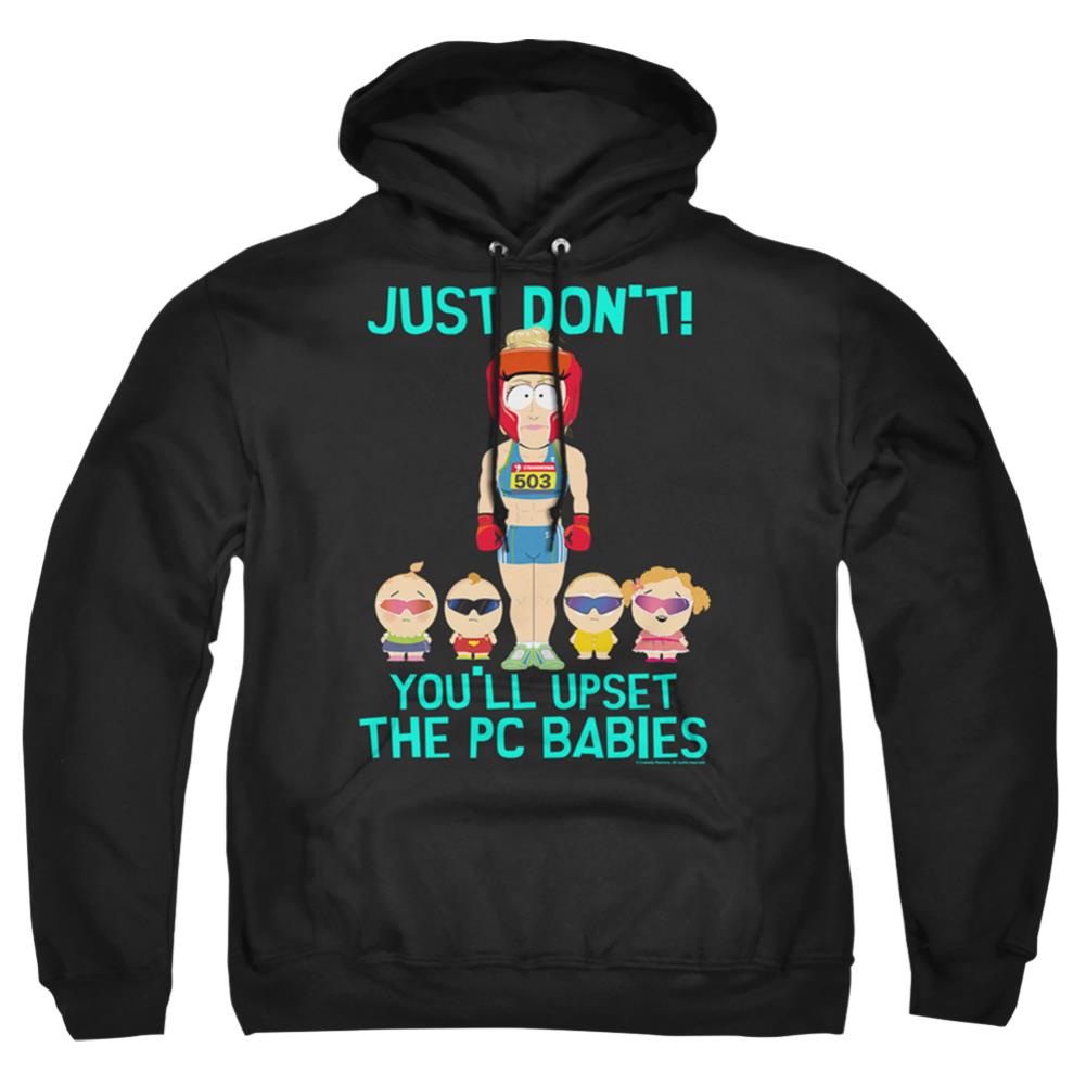 South Park Pc Babies Men's Pull-Over 75 25 Poly Hoodie